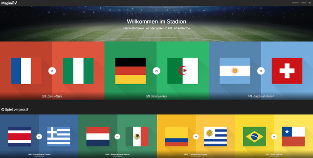 Fußball WM 2014 Magine