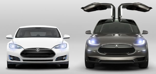 Tesla S und Tesla X